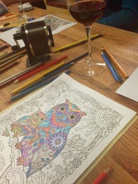 Adult Coloring at Settembre Cellars