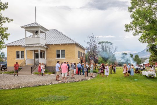 Wine dinner at The Storm Cellar • Paonia, CO