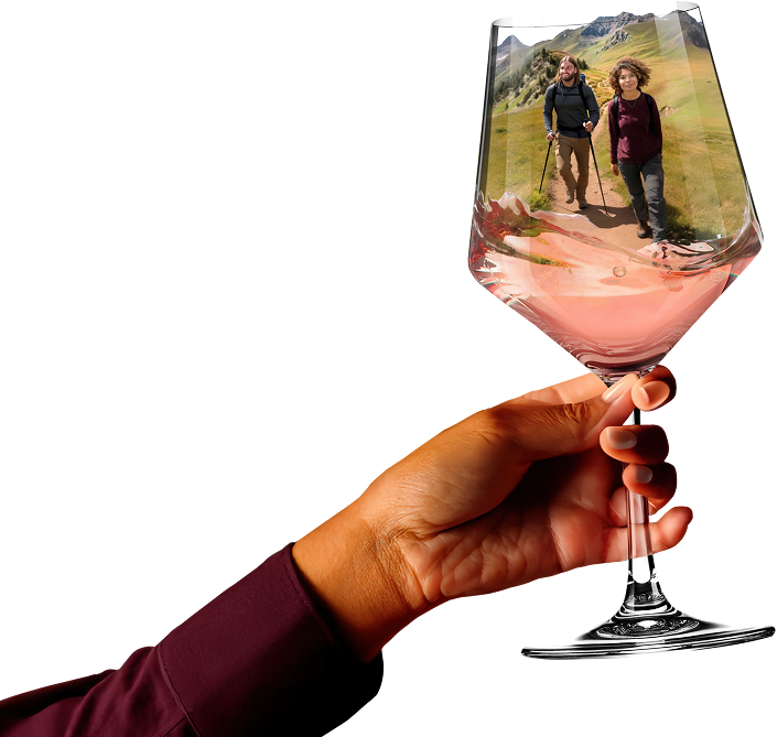 wine glass first slide