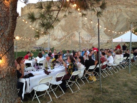 Feast in the Vineyard at BookCliff Farms in Palisade, CO